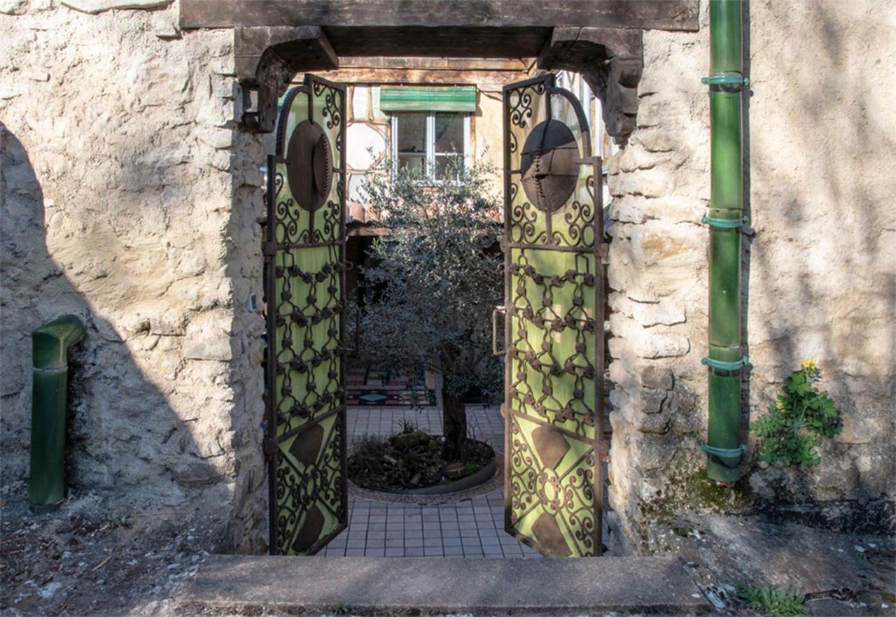 Ferienwohnung La Cour De L'Olivier Chalabre Exterior foto